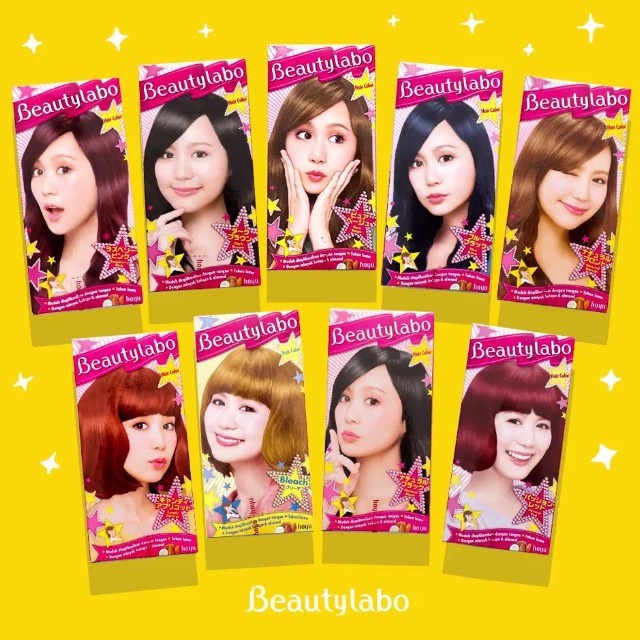 Beautylabo Bubble Hair Color Pewarna Rambut Asli Jepang Hoyu Japan