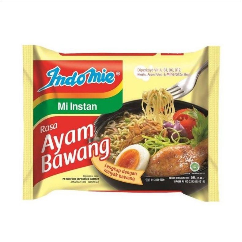 

Indomie Ayam Bawang mie instant