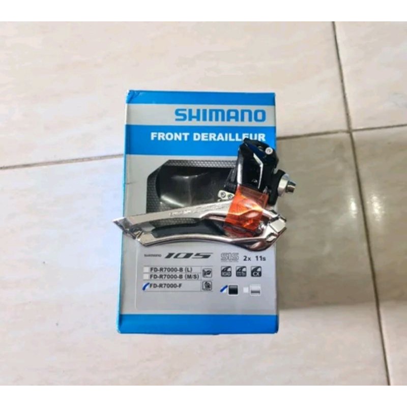 FD Shimano 105 Seri R7000 Double . Front Derailleur R 7000 Japan 2 Speed 2sp bisa ultegra tiagra dura ace