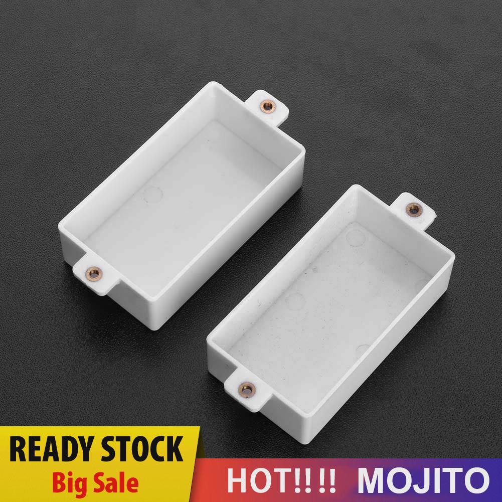 2pcs Cover Pickup Humbucker Coil Ganda Bahan Plastik Untuk Gitar