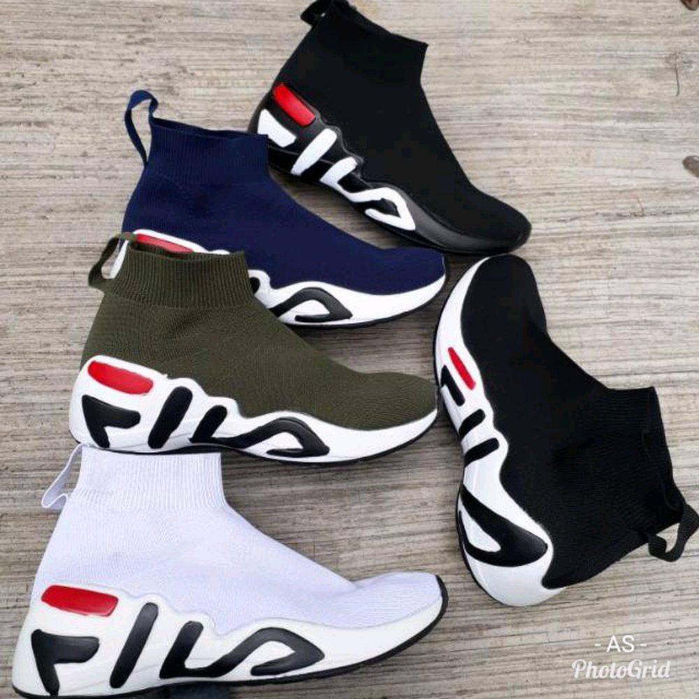 sepatu fila mindblower slip on sepatu sneakers fila mindblower pria