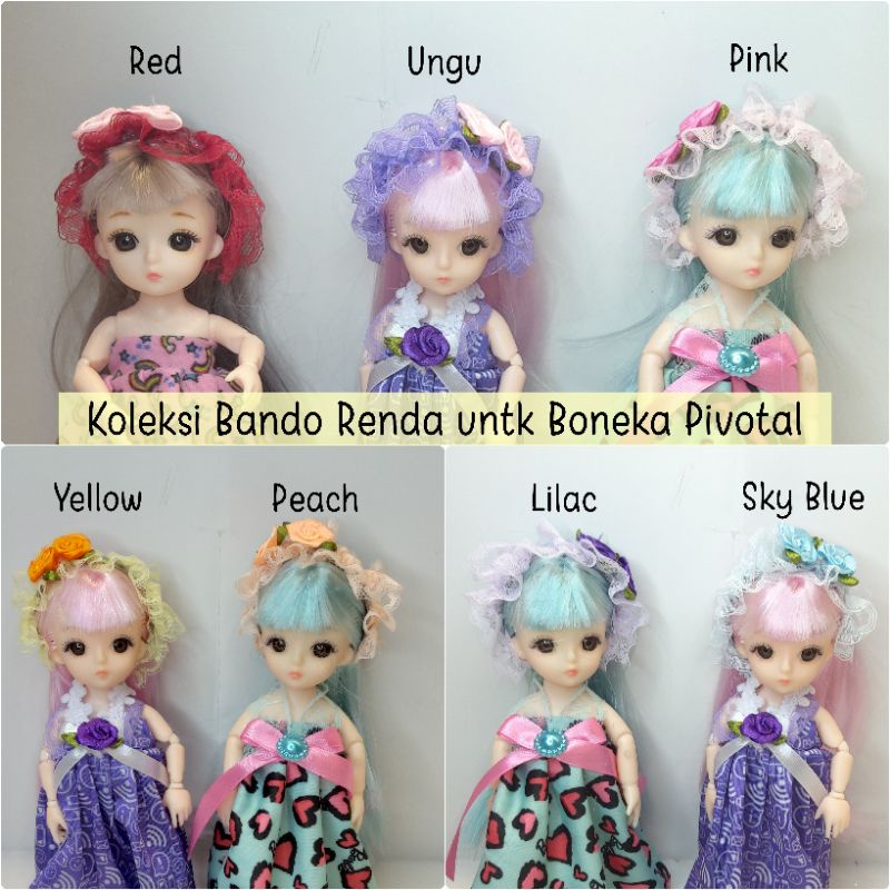 Bando & Mahkota Boneka Baby BJD / Pivotal