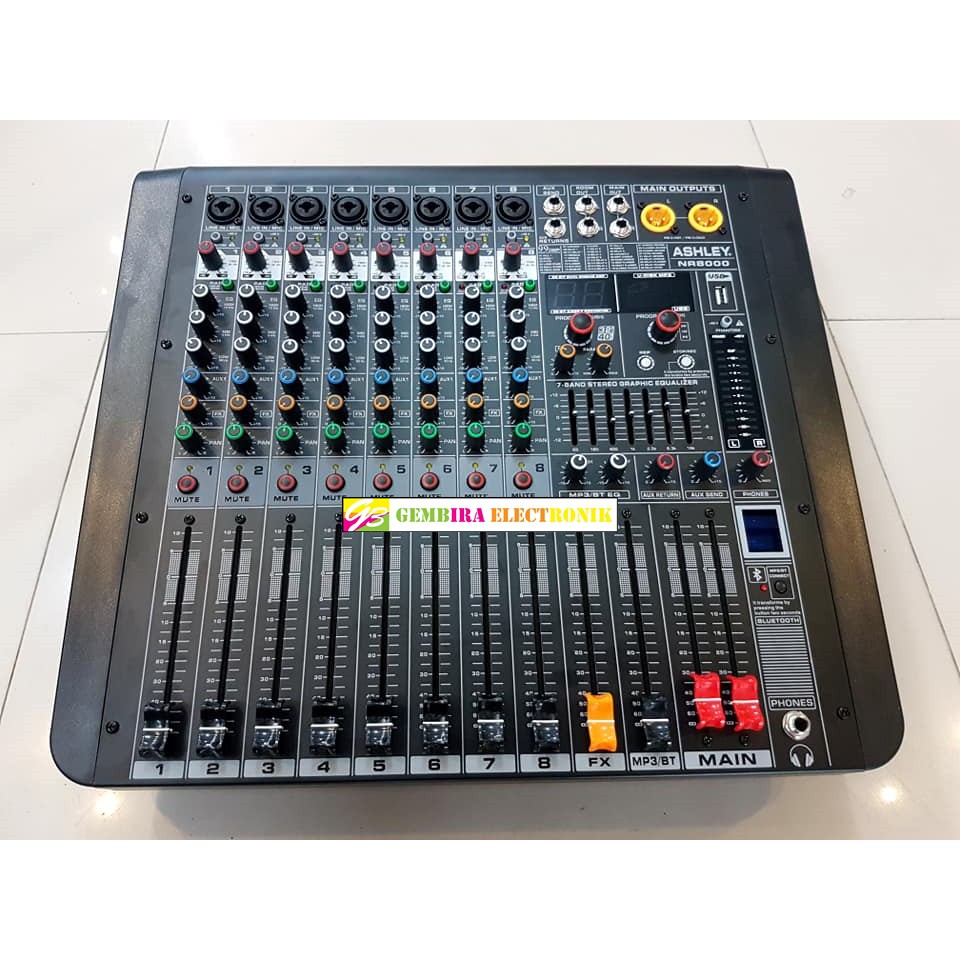 Power Mixer Ashley NR8000