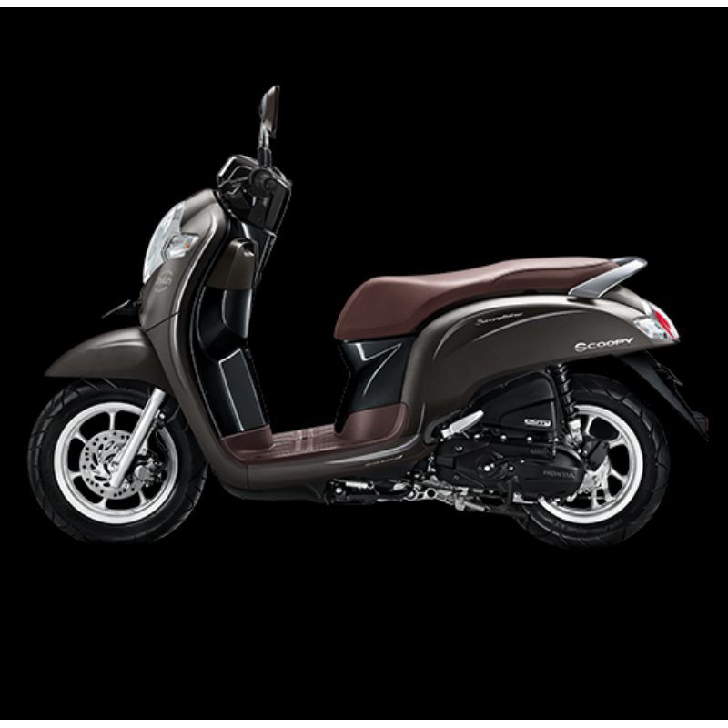 Sayap Honda Scoopy Fi Warna Matte Brown Tahun 2017