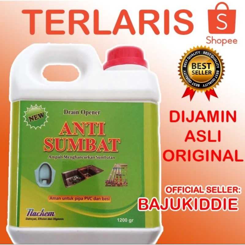 Jual 11.11 ANTI SUMBAT NACHEM 1200GR cairan cair anti mampet kamar