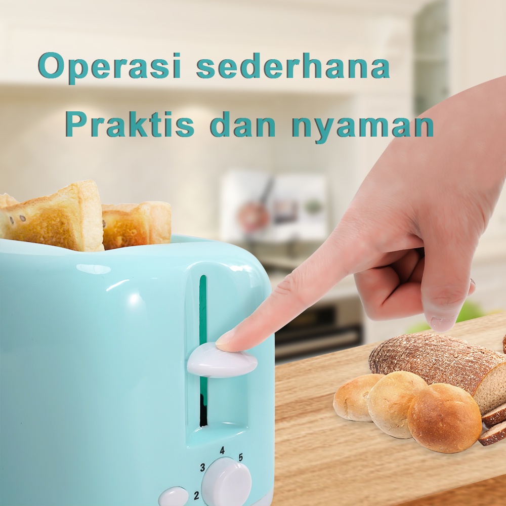 Advance Pemanggang Roti Toaster Sandwich Otomatis Pop-up TOS-T8866 Garansi 1 tahun