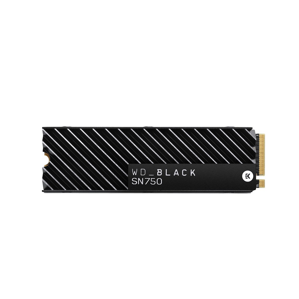 WD Black SN750 500GB M.2 NVMe SSD with Heatsink