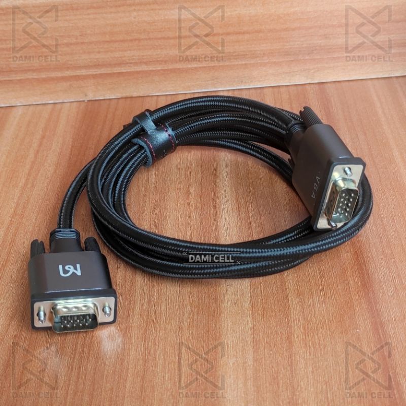 MCDODO CA-778 Cable VGA To VGA 2 METER Kabel Monitor PC / Proyektor