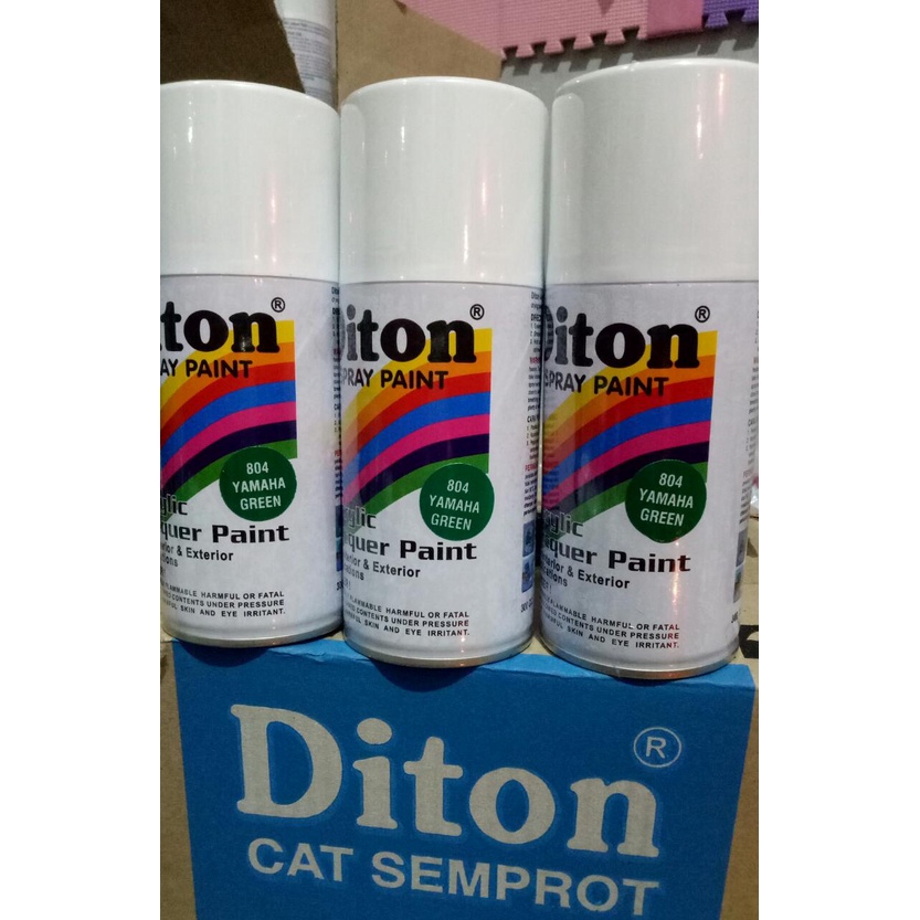 cat semprot pilok pilox diton yamaha green 804 300CC hijau candytone candy tone hijau yamaha