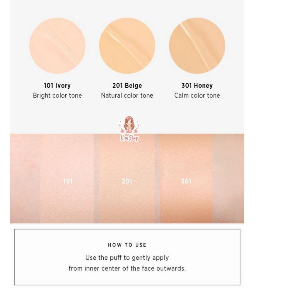 (ifc-1272) MOONSHOT Micro SettingFit Cushion SPF50 / Setting Fit .