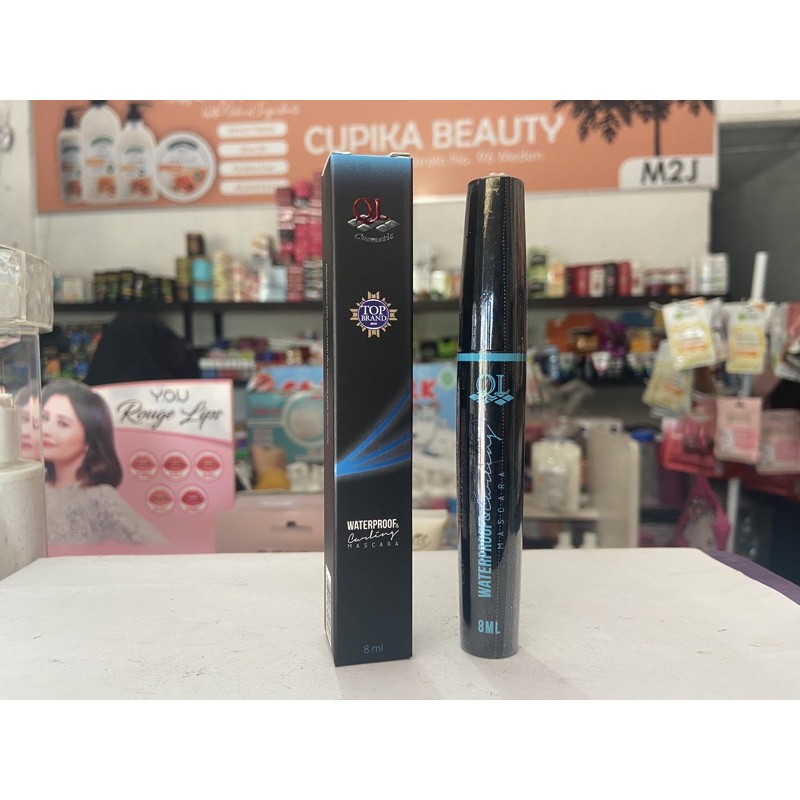 &lt;pu,x&gt; original QL mascara -- maskara QL black -- maskara QL waterproof black volumizing