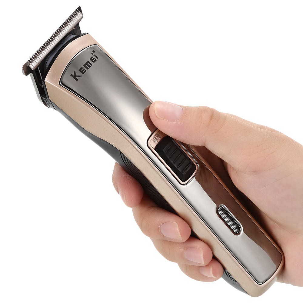 Kemei Trimmer KM-418 Alat Cukur Rambut Kumis Jenggot Cas