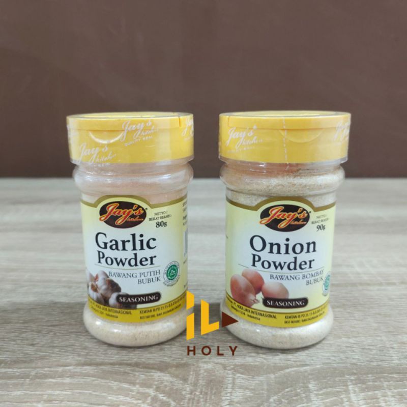 

Jays Garlic Powder Onion Powder / Bawang putih Bubuk Bawang Bombay Bubuk Jays