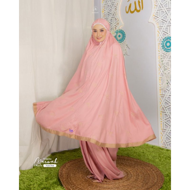 Mukena Marwah Dewasa Ar Rafi / mukena cantik/ mukena lucu / mukena kekinian