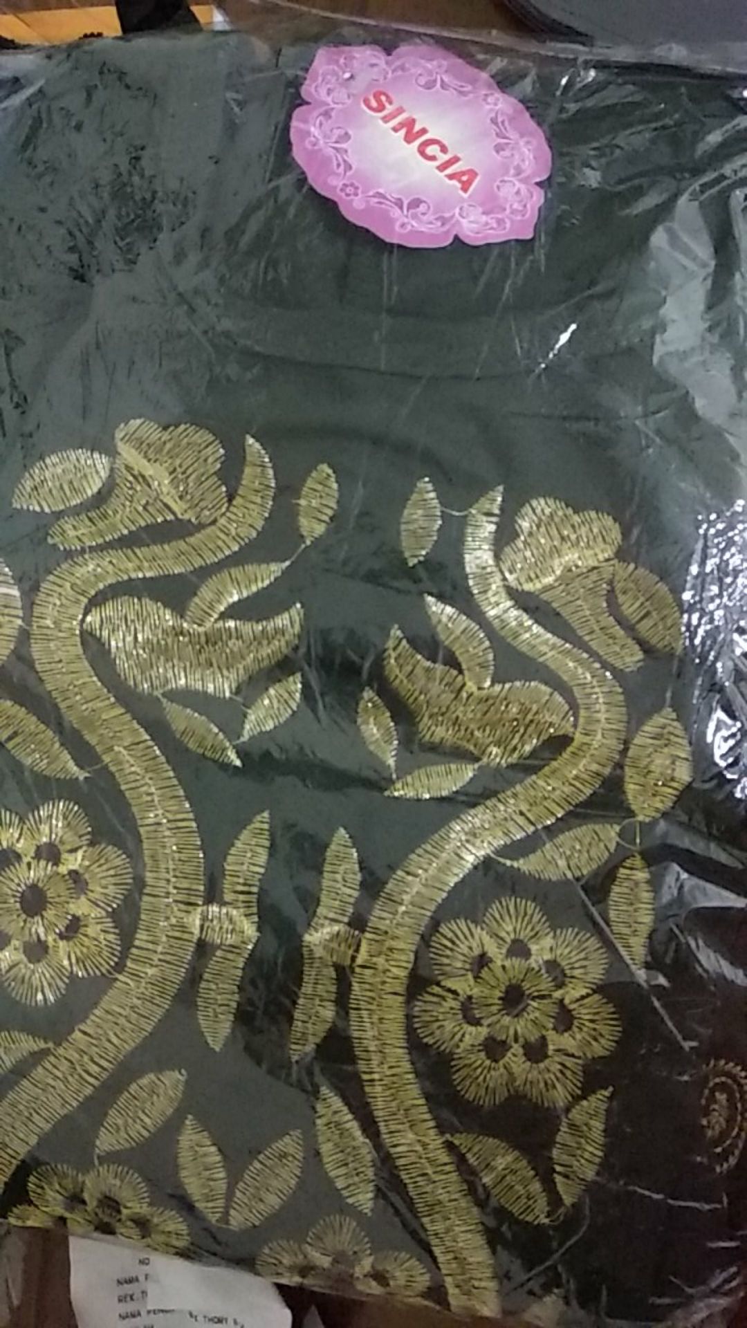 Westylis Gamis Fashion Bordir Batik Mewah ( Real Pick ) Gamis Jumbo Bordir Cantik Premium Xxl