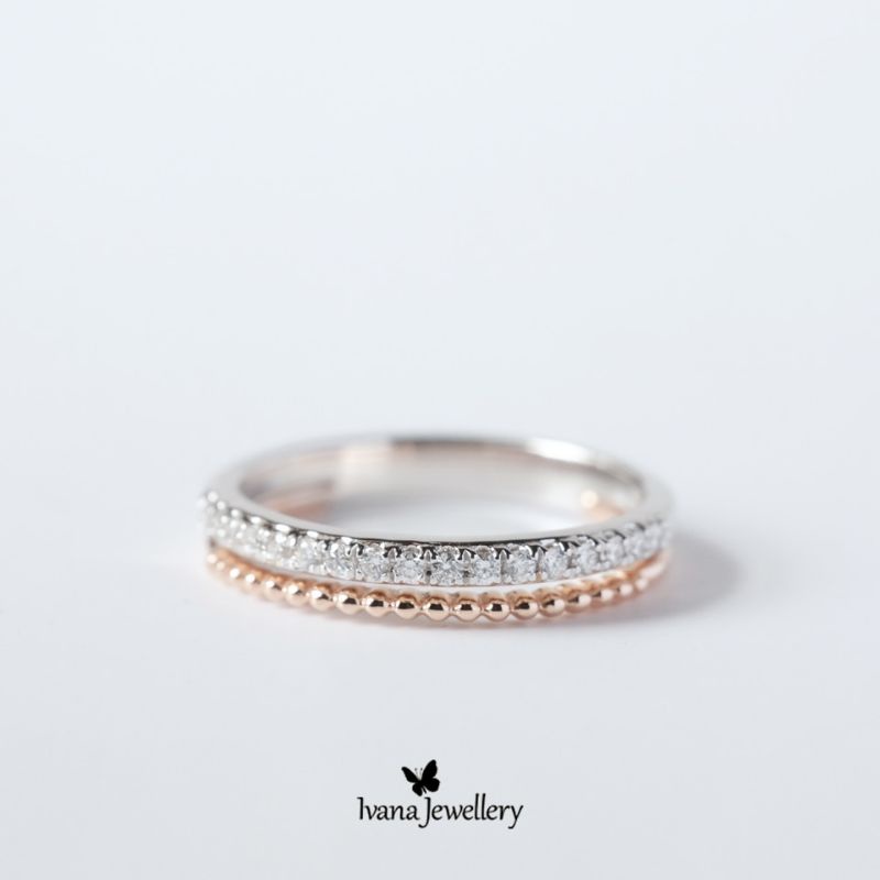 Diamond Listring Kelingking Dot -IvanaJewellery