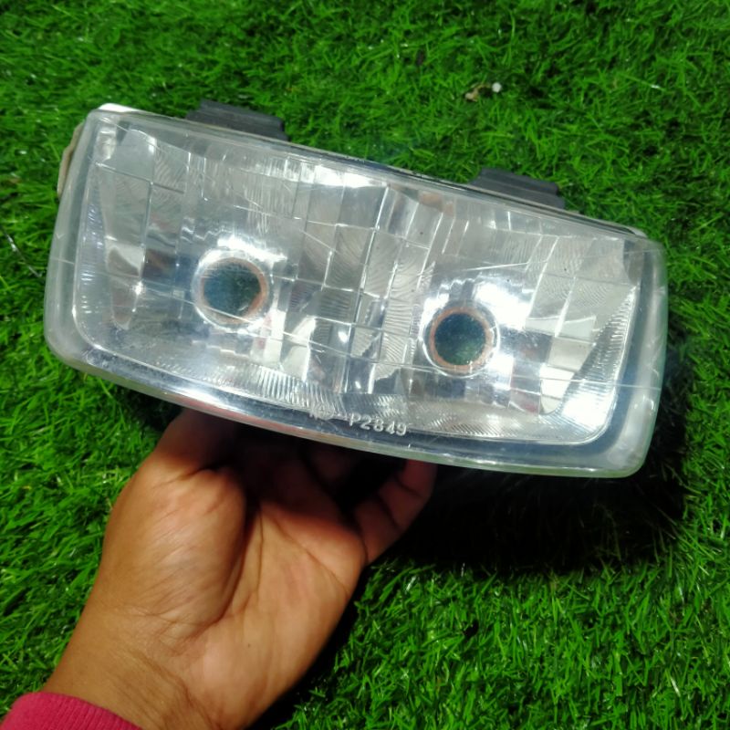 HEADLAMP KAZE LAMPU DEPAN MOTOR KAWASAKI KAZE R KAZE ORIGINAL