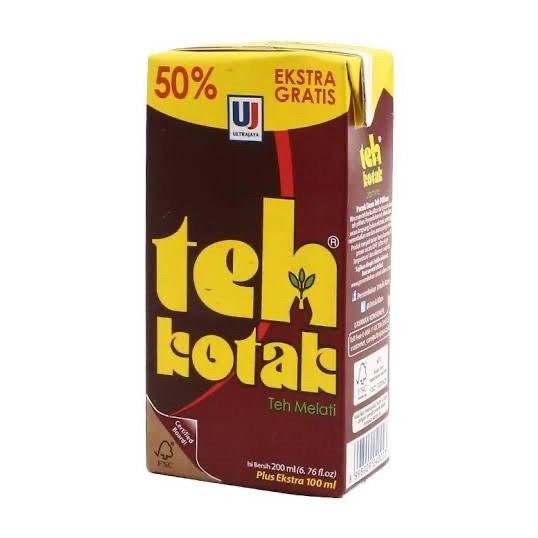 

[ COD ] Teh Kotak Ultra 200 ml + 100 ml - 1 Dus