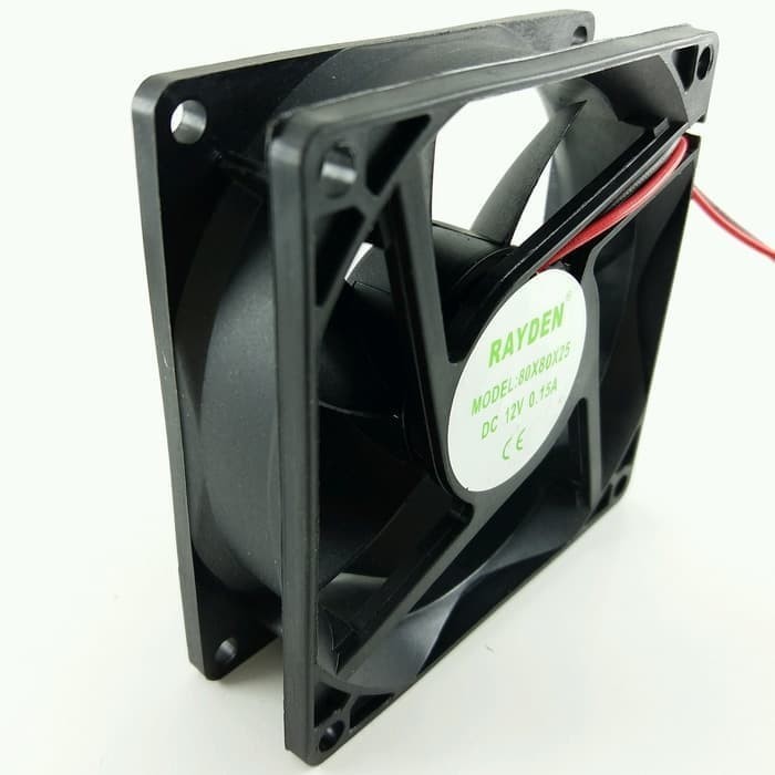 FAN DC 12VOLT 12CM/ COOLING FAN DC 12VOLT (12X12X2,5CM)
