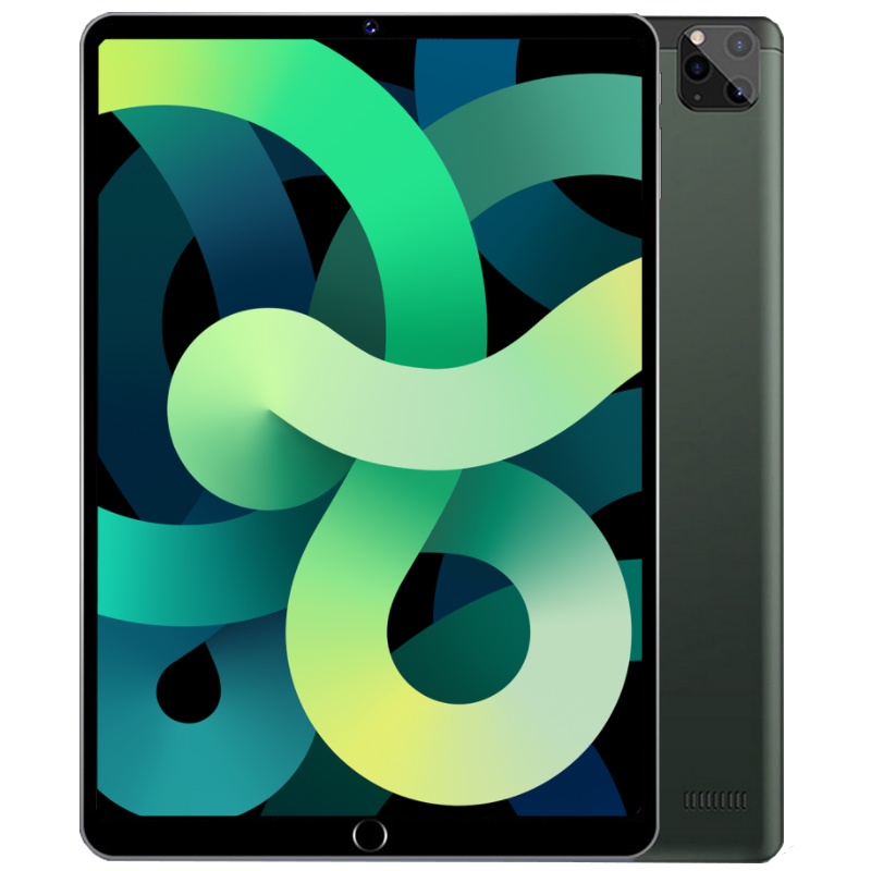 COD Tablet PC Hot Sale Android Layar Besar Tablet PC Layar Penuh Layar HD 12GB + 512GBGB Sistem Android WiFi Koneksi Bluetooth Dual SIM Harga Rendah 5G Tablet Pembelajaran Online