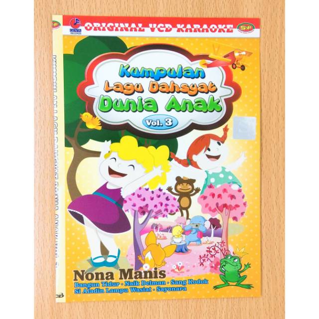 Murah banget VCD original karaoke kumpulan lagu dunia anak terbaru