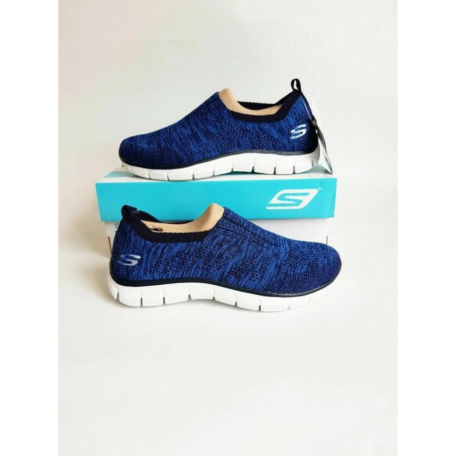 (Garansi Termurah) Sepatu Skechers Empire Women Original - Putih, 39 Q7882