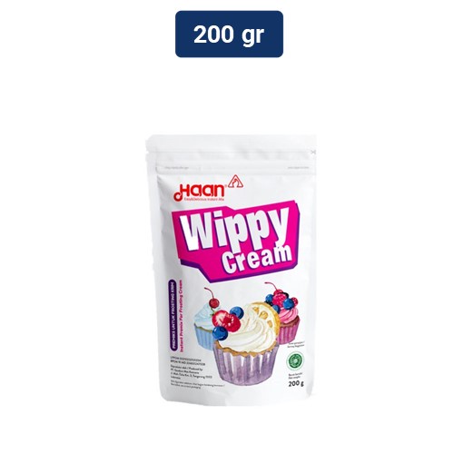 

haan wippy cream pouch 200g | krim | kue | masak | tepung | cake