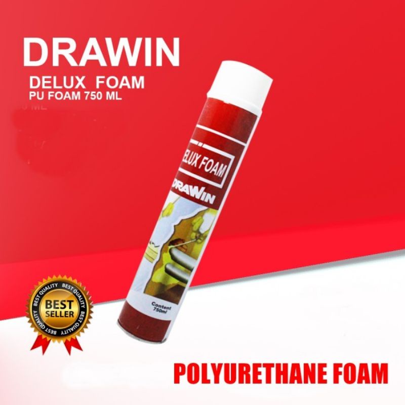 Spray Pelapis Kedap Air Peredam Suara Polyurethane Foam PU Foam 750ml Sealant Foam