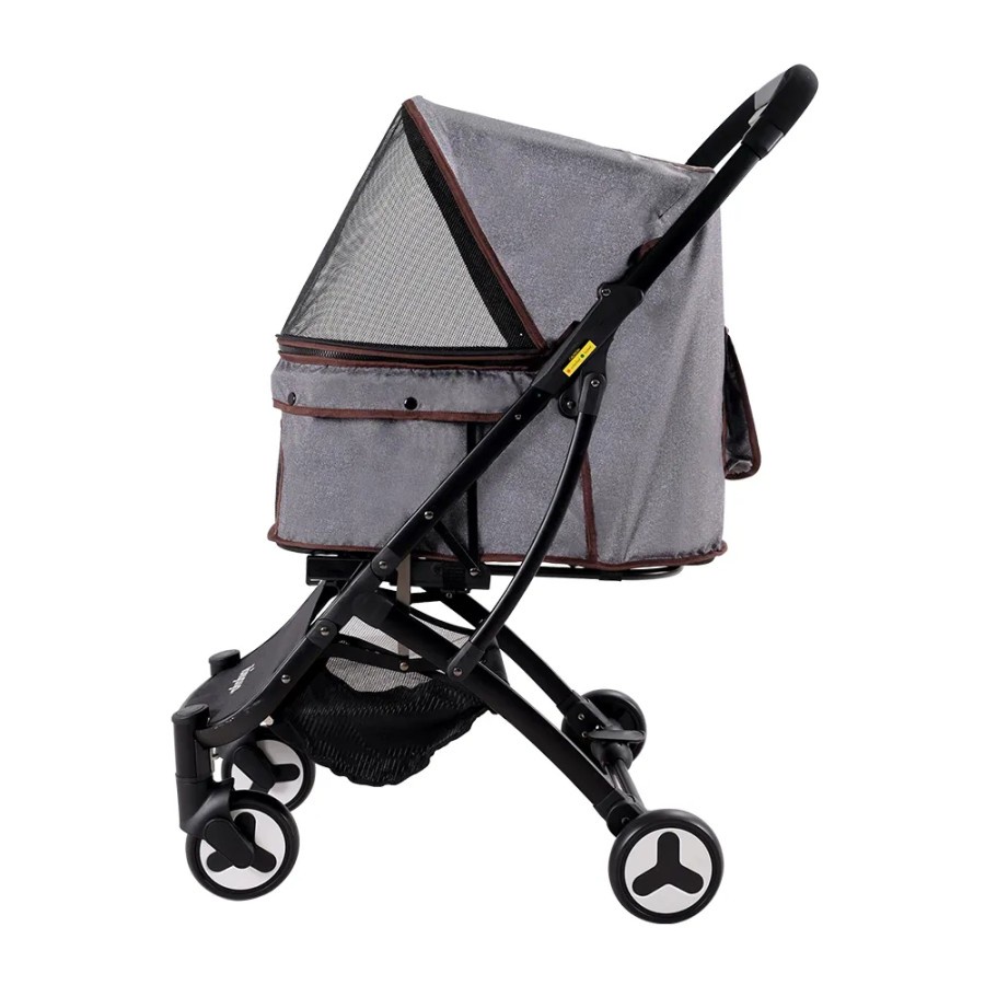 HARGA GROSIR PET STROLLER IBIYAYA FS1670-G GRAY JEANS