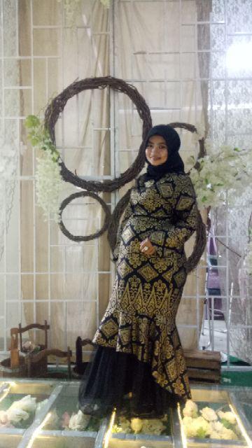 Batik Couple Keluarga Sania Ruffle Ori Ndoro Jowi Dnt