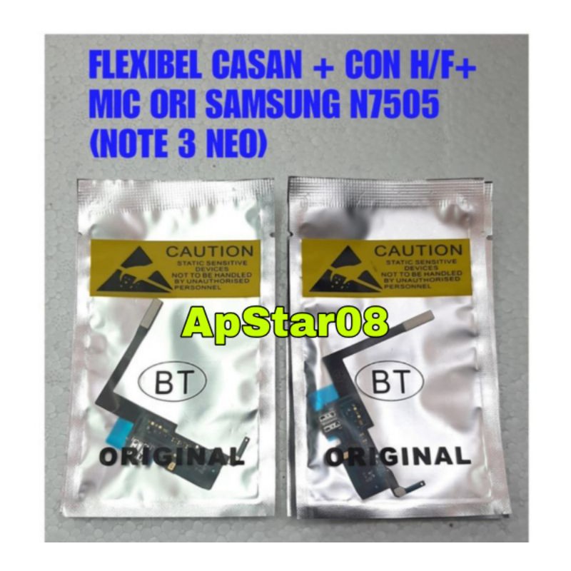 Flexibel flexible Connektor Cas Charger Samsung N7505 Galaxy Note 3 Neo konektor charger mic