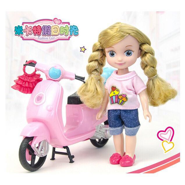 Mainan Boneka Seri DIY Barbie Fashion Girl 1 Set