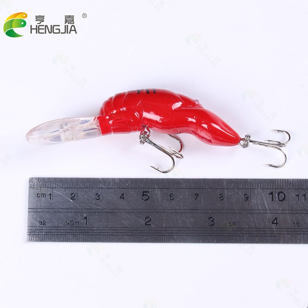 Hengjia 1pc Long Tongue Umpan Pancing Fishing Lure Tiruan Bentuk Ikan Kecil 8.5cm 8.2g Minnow Hard Bait Bahan Plastik Fishing Tackle