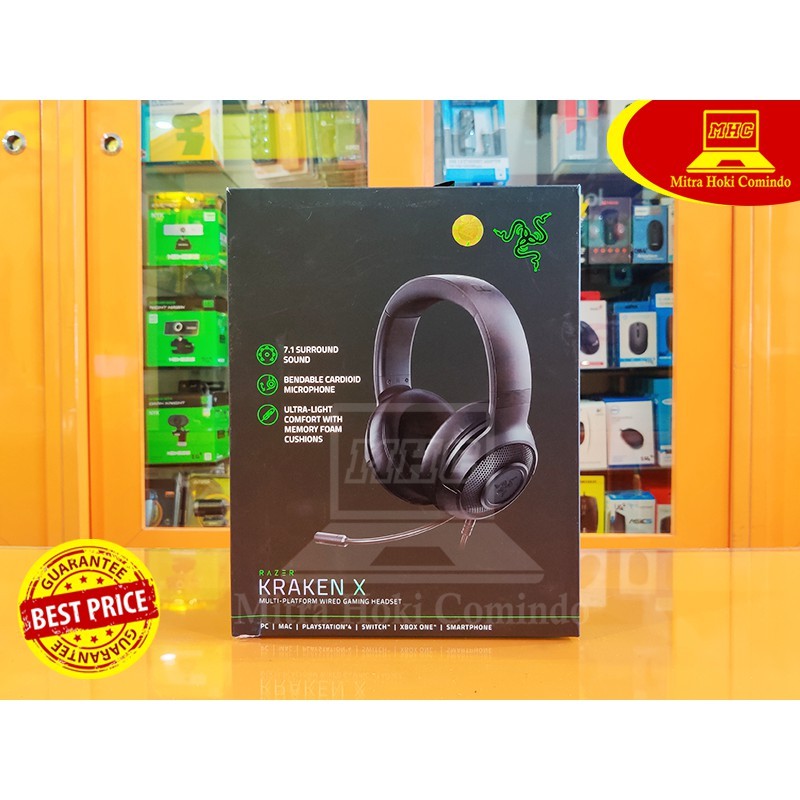 HEADSET GAMING RAZER KRAKEN X