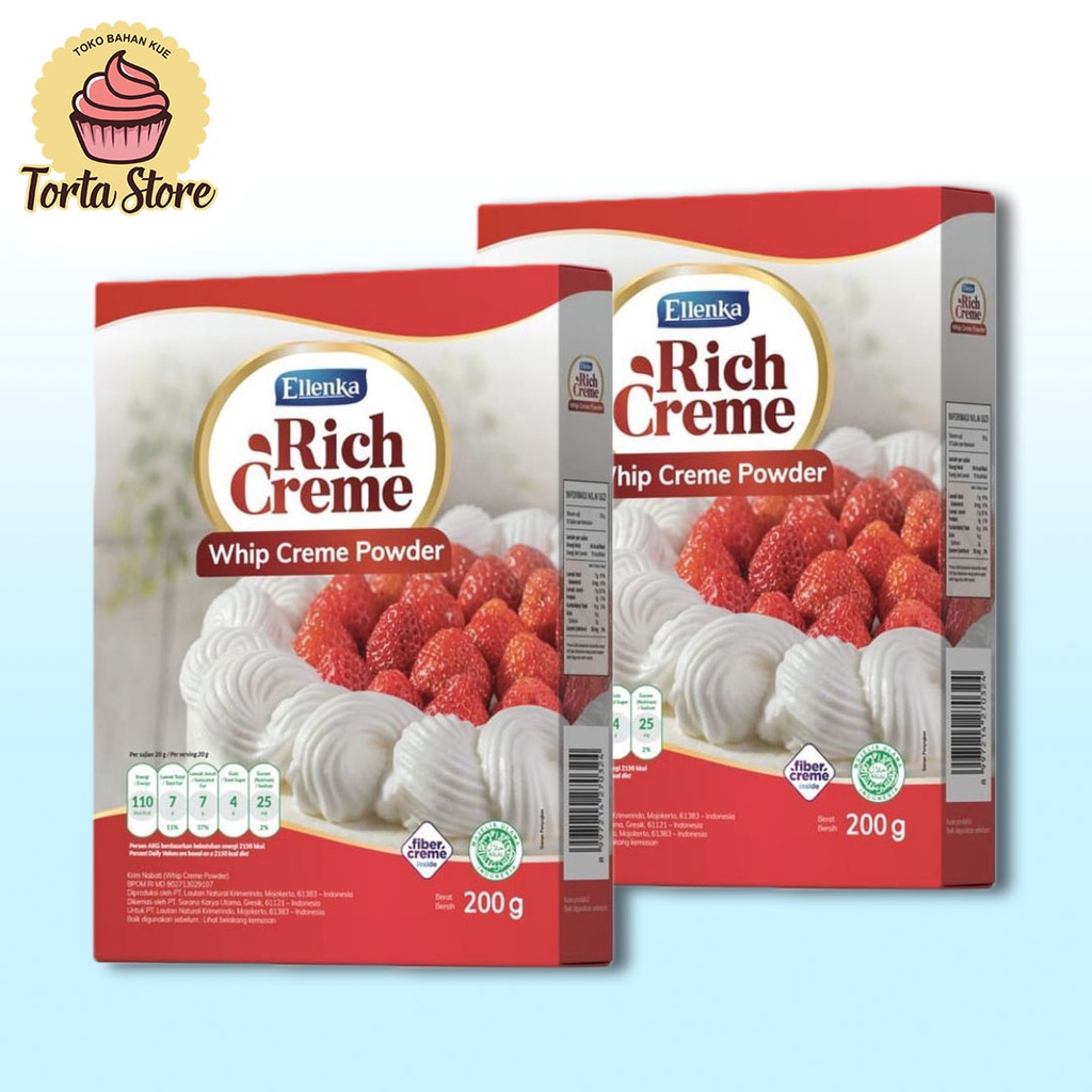 

Ellenka Rich Creme 400gr Whipping Cream Powder