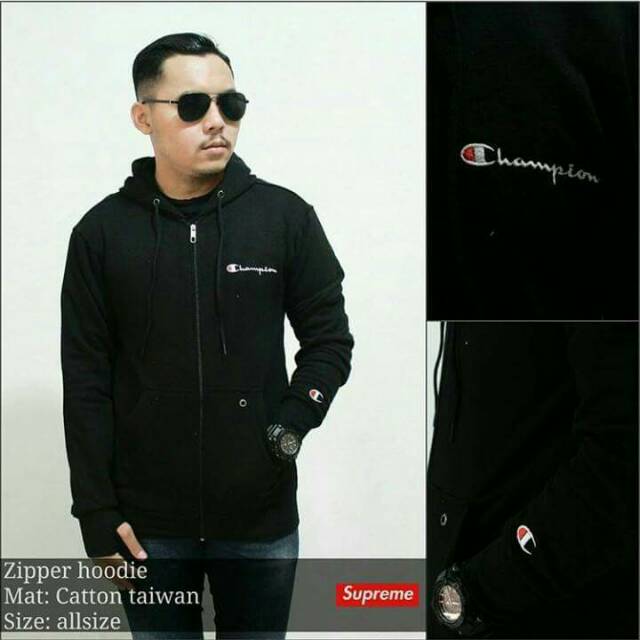 ZIPPER HOODIE SUPREME