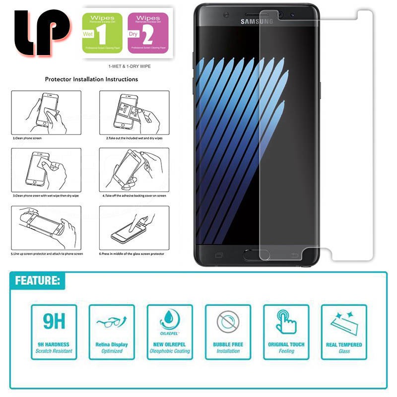 Anti Gores Samsung - LP HD Tempered Glass Samsung Galaxy Note FE