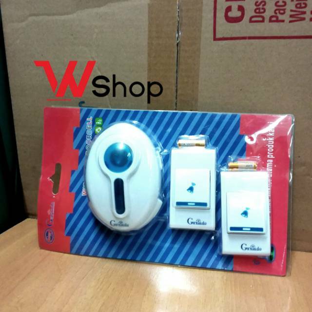 Door BELL/ bel PINTU WIRELESS GAXINDO - dual Remote