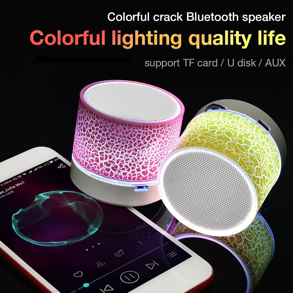 Portable Music Mini Bluetooth Speaker Wireless Smart Hands With FM Radio MP3 MicroSD