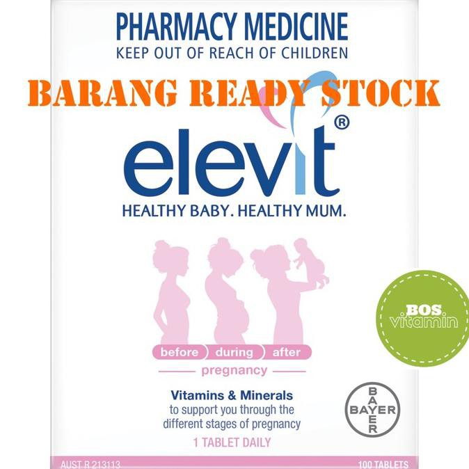 DISKON 40% ELEVIT WITH IODINE 100 TABLET Paling Murah KL23
