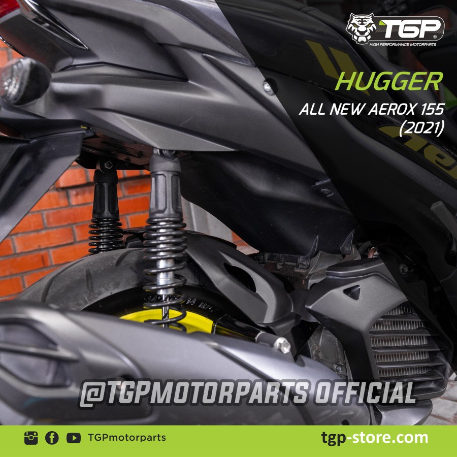 SPAKBOR KOLONG HUGGER ALL NEW AEROX 150 CONNECTED VARIASI ASLI TGP