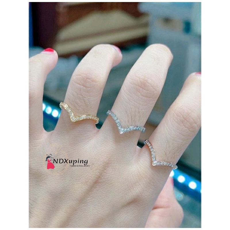 Cincin Fuji Titanium Anti Karat Lupis Perhiasan N22052000