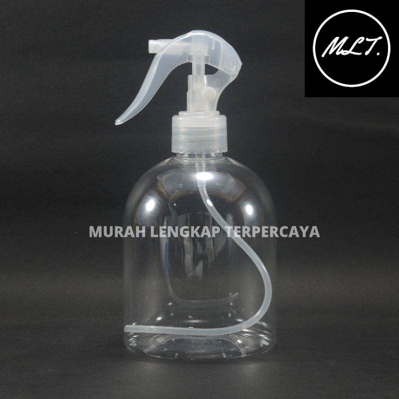 BOTOL SPRAY TRIGGER 500ML OVAL/BOTOL OVAL 500ML SPRAY TRIGER