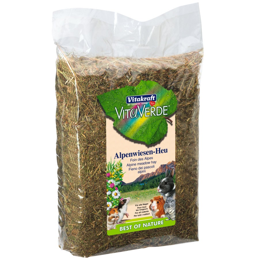 Vitakraft VitaVerde Alpine Meadow Hay Rumput Pakan Kelinci Hamster 1kg