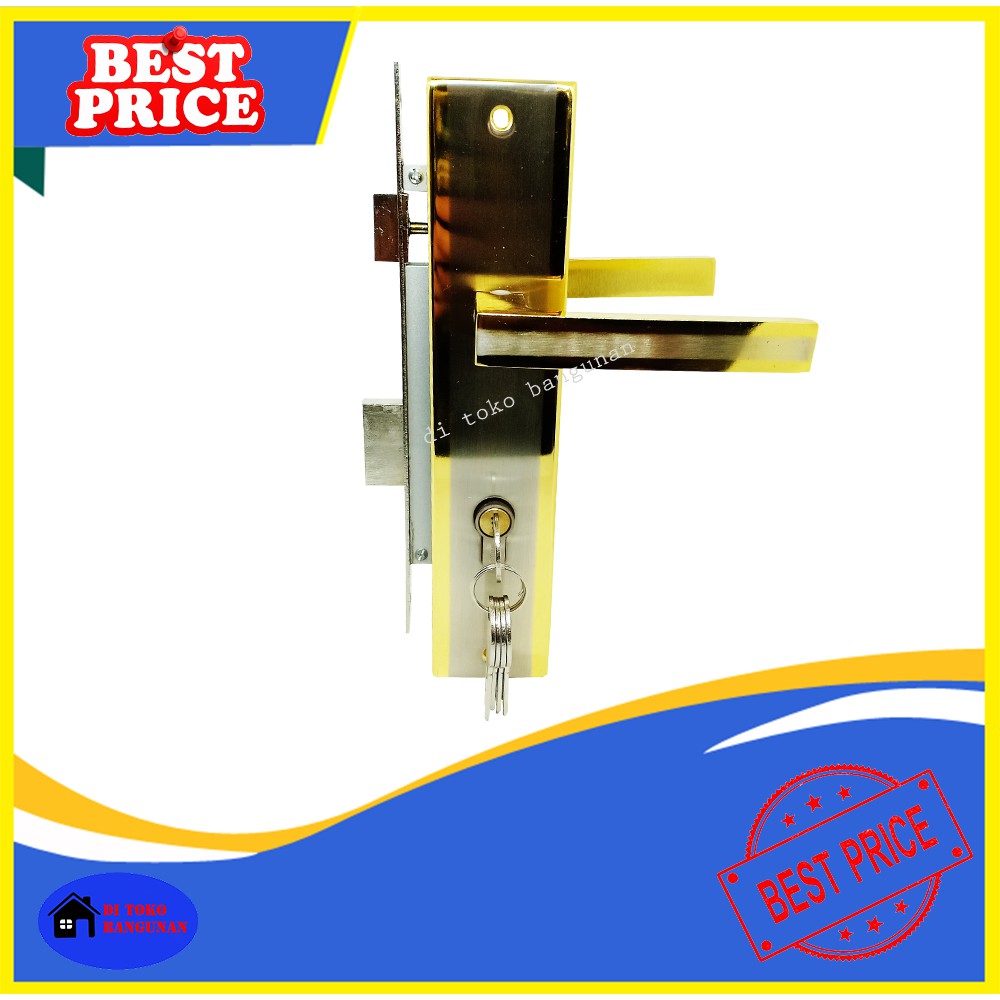 Kunci Pintu Besar Warlock CX5 GP - Kunci Pintu Set