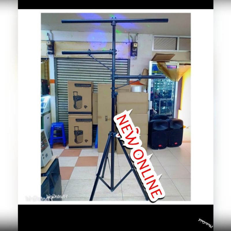 STAND LIGHTING PARLED BISA GANTUNG 4 BUAH PARLED MAKSIMAL 4 METER