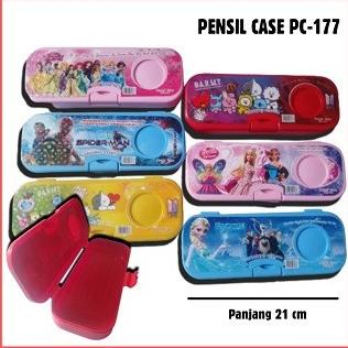 

1 PC PENSIL CASE - KOTAK / TEMPAT PENSIL PLASTIK KARAKTER TERMURAH