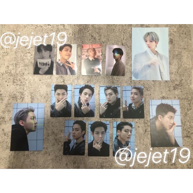 BTS PROOF POSTCARD PC PHOTOCARD Standard Compact Lucky Draw LD