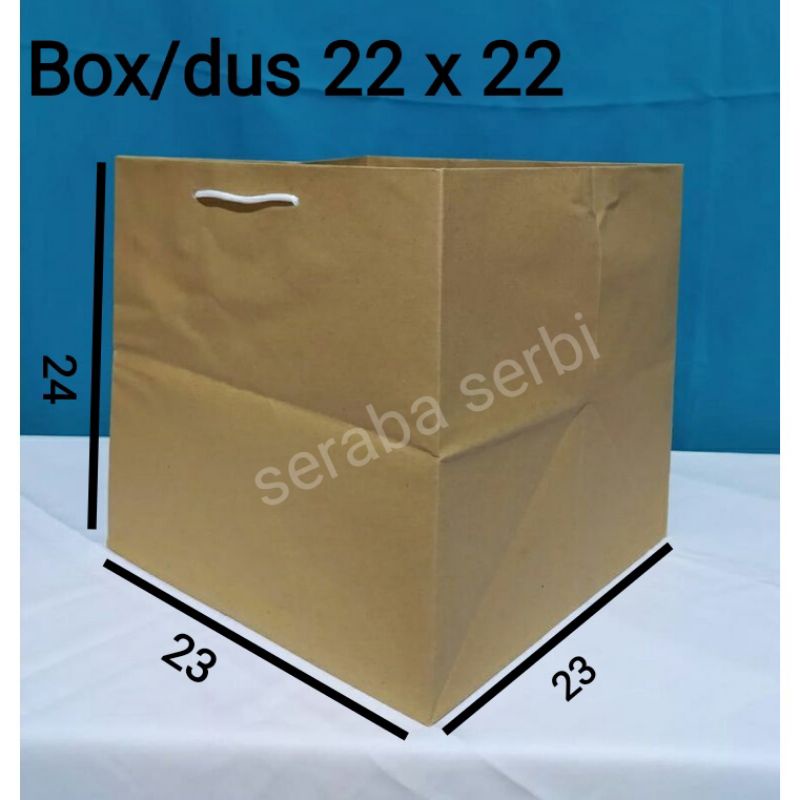 

Box Nasi/Snack 22 x 22/ kotak nasi/ kotak Snack/ besek/ hajatan/ hadiah/ hammpers