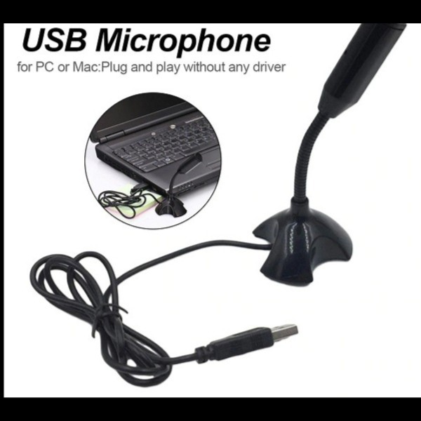 Microphone USB 360° Standing for PC Computer Laptop